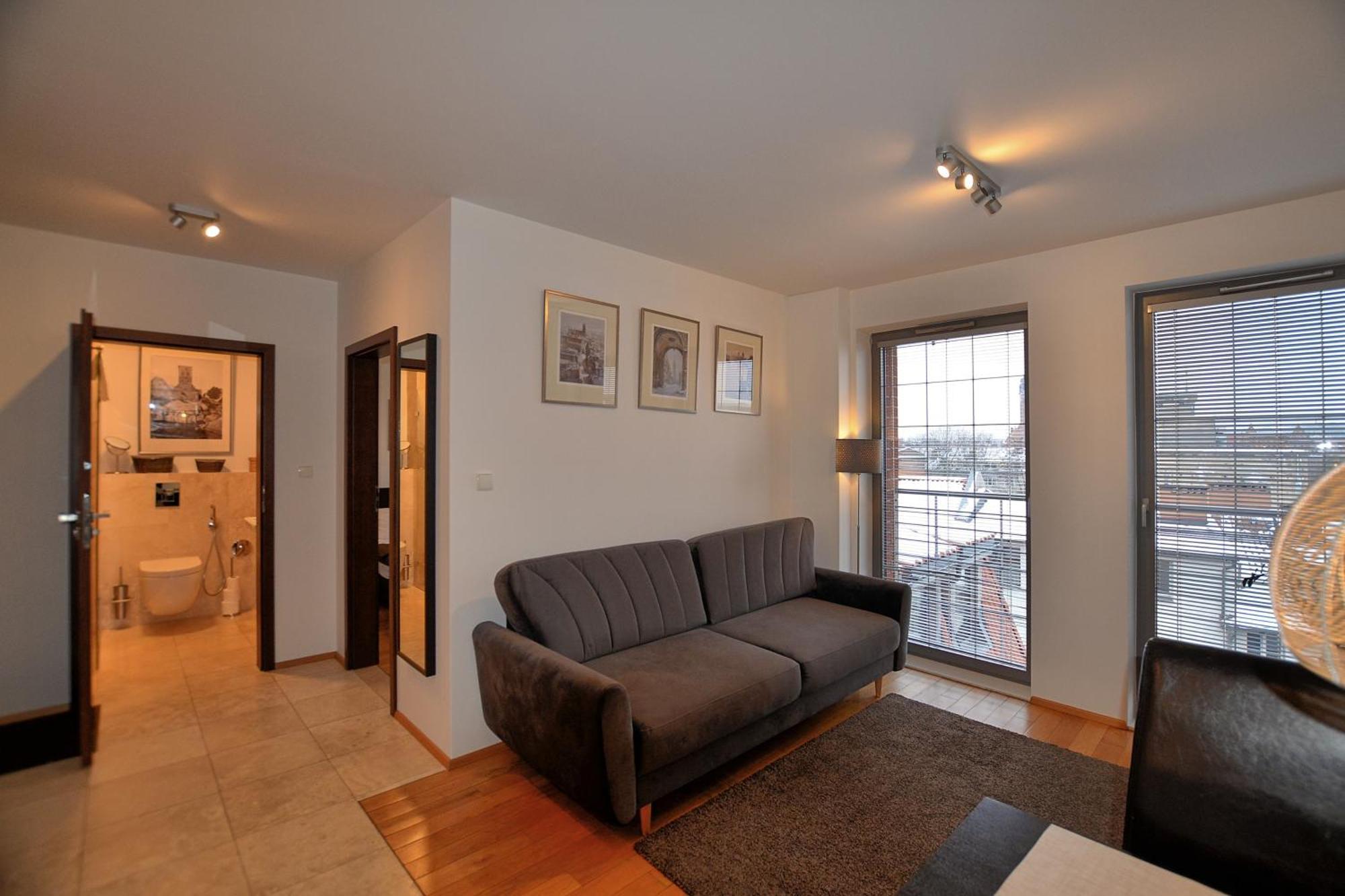 Tartaczna Deluxe Apartments กดัญสก์ ภายนอก รูปภาพ